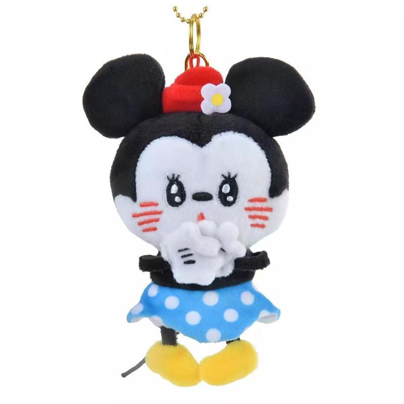 Cute Plush Tigger Keychain Soft Pp Cotton Stuffed Animal Bag Charm Adorable Gift