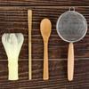 4Pcs Japanese Matcha Tea Set For Beginners Matcha Making Starter Kit With Matcha Whisk Tea Scoop Reusable Matcha Whisk Set