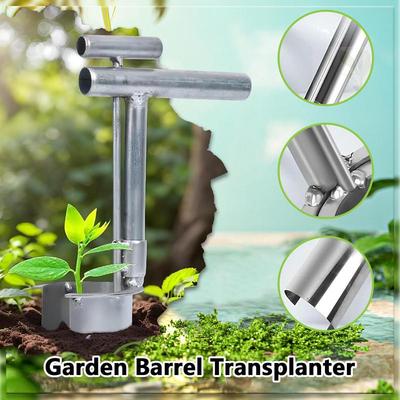 Seau de Jardin Transplanteur Nouveau Transplanteur à Bulbes Outil pour Creuser Désherbage Prélèvement d'Échantillons de Sol Transplantation Équipement de Jardinage Manuel