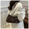 Chic Faux Leather Underarm Bag for Women Trendy Single Shoulder Crossbody Purse Fashionable French Style Daily Handbag CLE