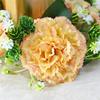 Artificial Flower Candle Holder Wreath Faux Chrysanthemum Ball Candle Ring Simulation Floral Tea Light Holder for Home Wedding Table Centerpiece