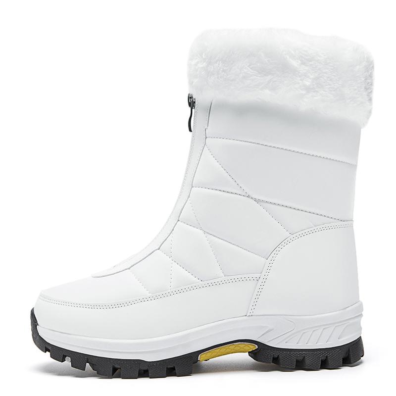 35–42 Damen-High-Top-Baumwollschuhe, große, rutschfeste, wasserdichte Damen-Schneestiefel für den Außenbereich