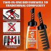 Styling Hair Wax, 3X 2-In-1 with Comb, Long-lasting Fluffy Men's Hair Styling Gel Tool