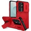Samsung S26U Magnetic Bracket Protective Phone Case with Push-Window and Anti-Drop Lens A36