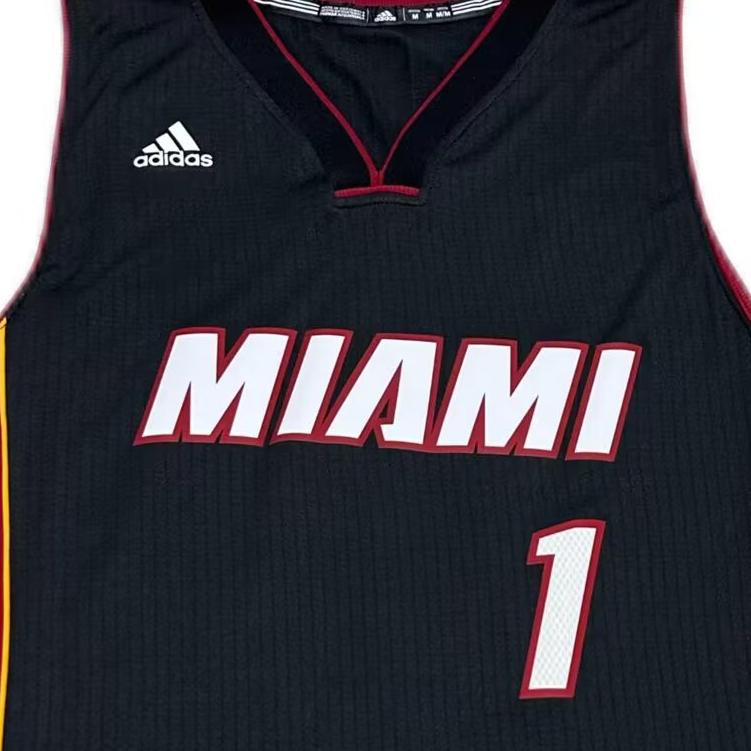 Adidas Basketball Jersey Unisex Black 7470A-3HB-K91375