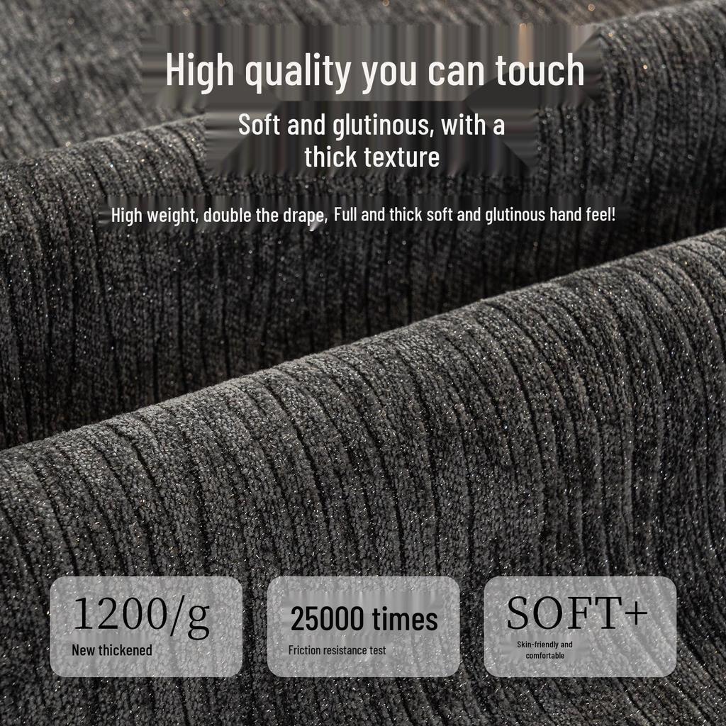 2025 Luxe Non-Slip Chenille Sofa Cover: Thick, High-End, One-Piece Design