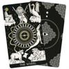 10.3*6cm Symbolic Soul Tarot with Guidebook for Beginners Black Gilded Edges 78 Pcs Cards