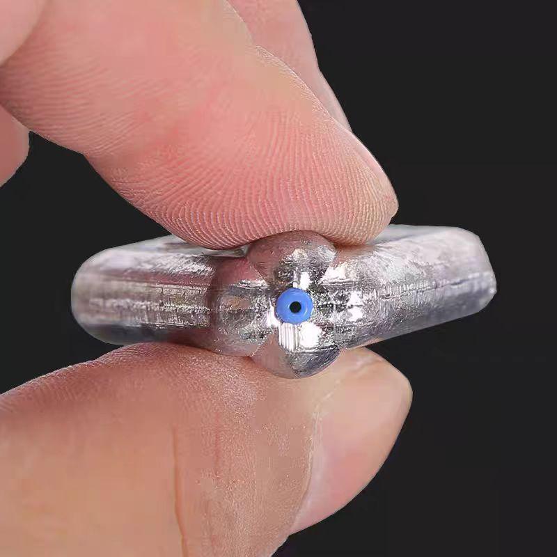 Aircraft-Shaped Plastic Core Lead Sinker, Hollow and Flat Design for Surf and Raft Rods, Long-Casting Fishing Gear