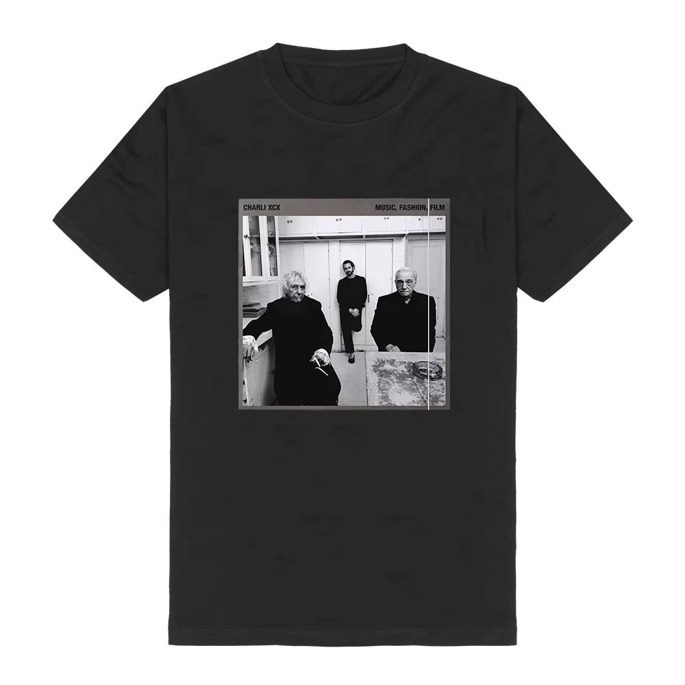 2026 Summer Fashion Trendy Tee Music, Fashion, Film Album Design Tees Singer CHARLI XCX Graphic Print T-shirt Cotton Short Sleeve 4XL