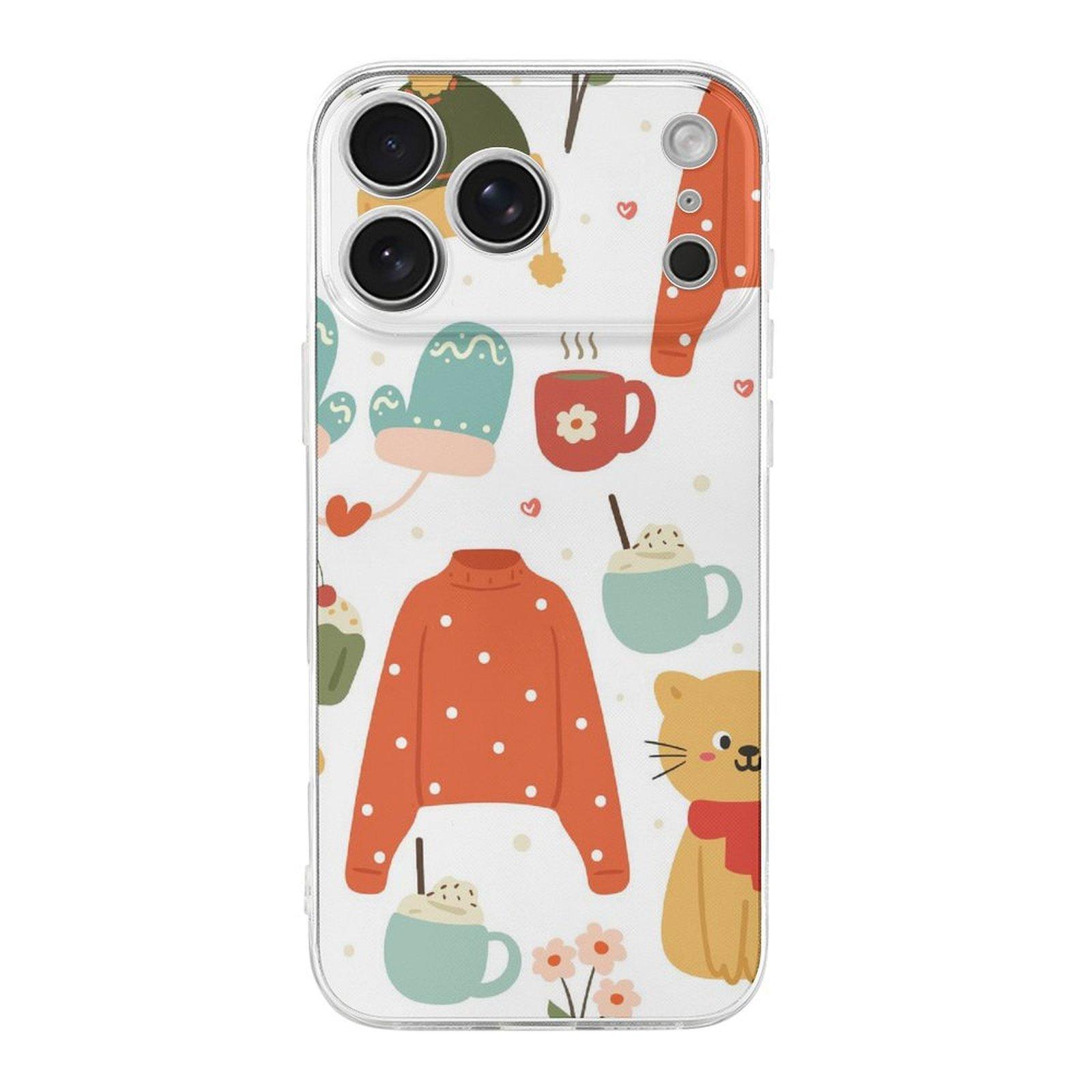 

1 Pack For Iphone 17/17Air/17Pro/17ProMax Soft Shockproof Tpu Cover With Anti-Scratch Coating Clear Corners And Minimal Slim Build IPHONE-17ProMax