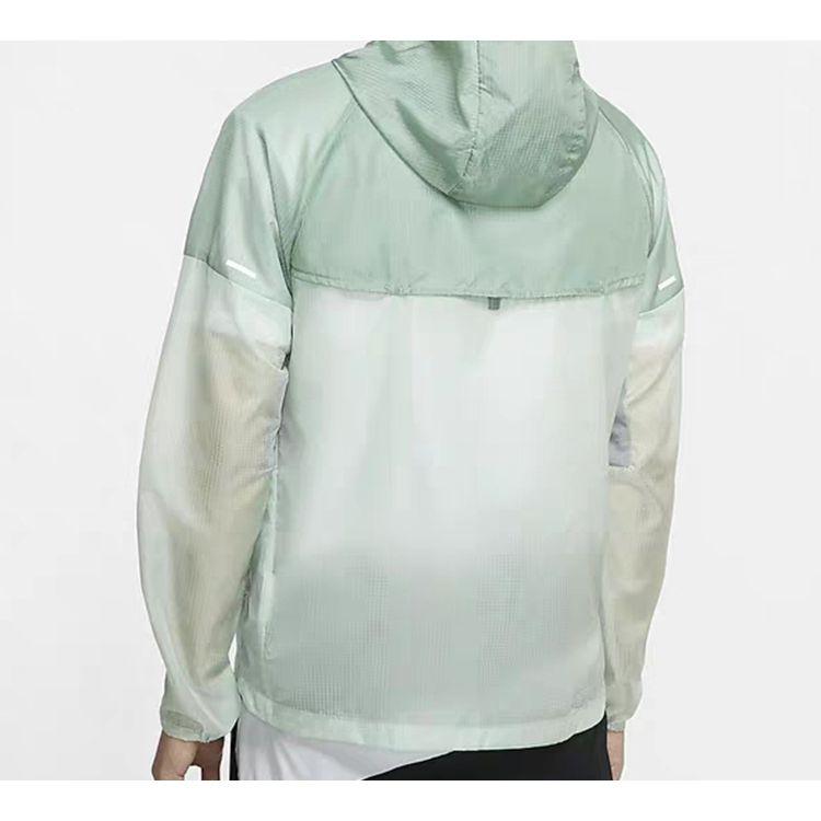 Nike Windrunner Woven Běžecká bunda s kapucí Pánské bundy Mint-Green CK6342-321
