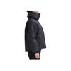 Puma Logo Print Zipper Down Jacket Women Jacket Black 853637-01
