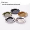 Outdoor Camping Stainless Steel Non-stick Dinner Plate