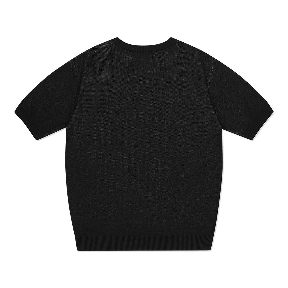 MAHAGRID Tribal Logo Half Knit Black(Mg2Dmmk602A)