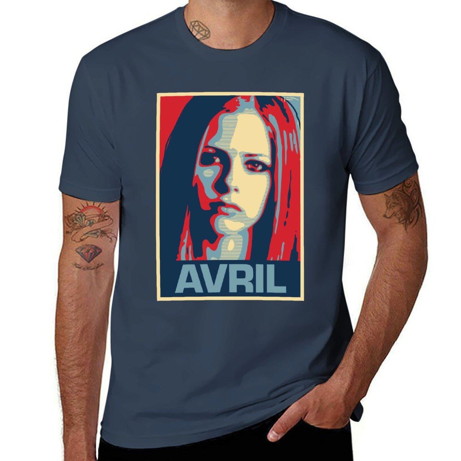 Avril Tshirt All Match Basic Short Sleeve Top S