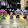 8Pcs Q Version Demon Slayer Toy Sitting Ghost Dolls Of Tanjiro Nishimura Inosuke Zenitsu - Pvc Figurines Collectible Model Gift