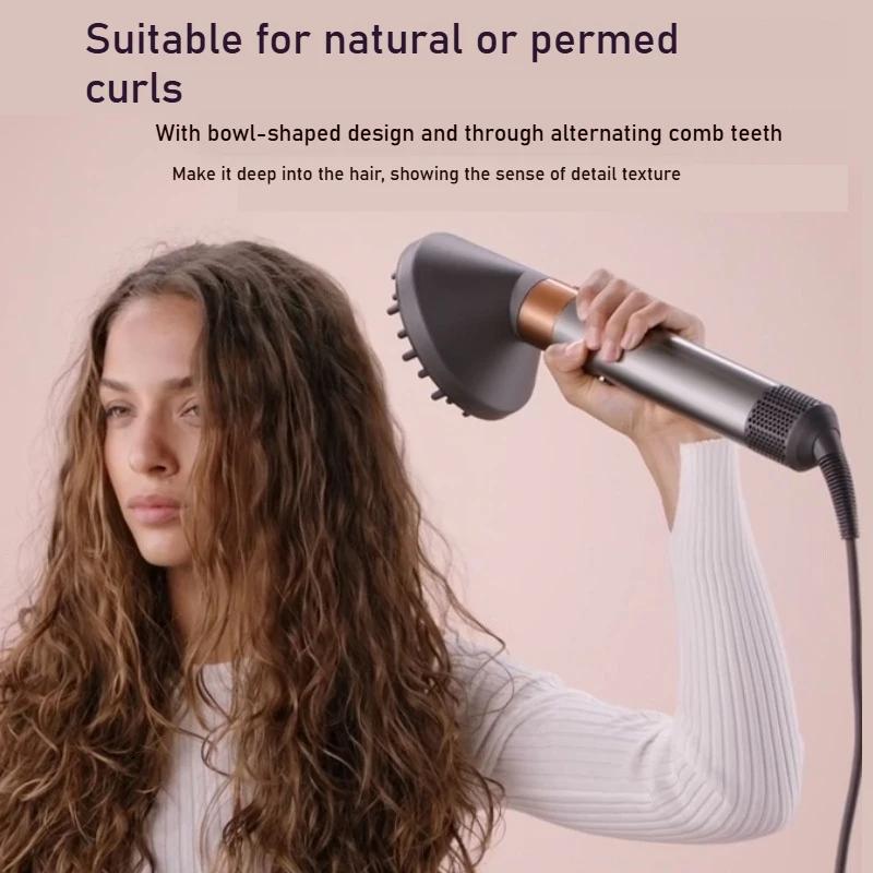 Diffuser For Dyson HS01/HS05 for Supersonic Hairdryer Replacement AirwrapHS01/HS05 Universal Stereotype Hair Head Diffuser New