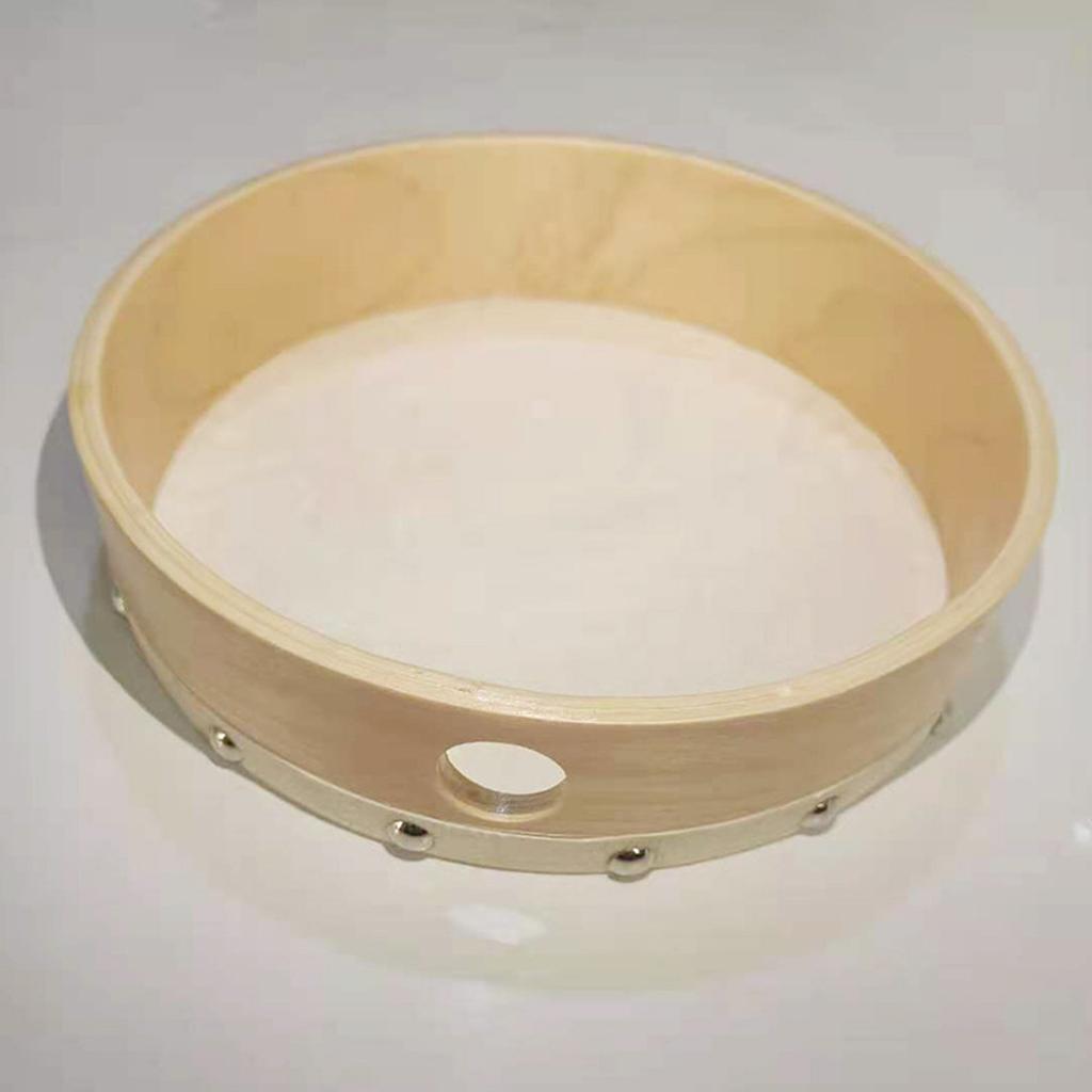 Hand Drum 4/6/7/8/9/10 Inch Wood Frame Drum Hand Drum for Kids Educational Toy Percussion Instrument Musical Instrument