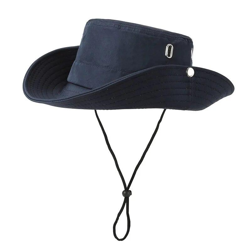 Unisex Wide Brim Bucket Hat-Lightweight Breathable Adjustable The Must-Have for Men Women Beach Hiking Travel Fishing Daily Wear