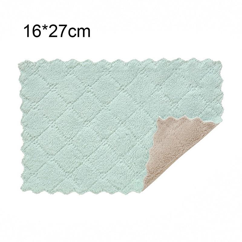 12pcs Super Absorbent Microfiber Kitchen Dish Cloth High-efficiency Tableware Household Cleaning Towel Kitchen Tools Gadgets