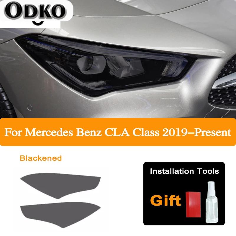 Autoscheinwerfer Tönung Schwarz Schutzfolie Rückleuchte TPU Aufkleber Für Mercedes Benz CLA Klasse C117 X117 W117 C118 X118 AMG CLA45 35