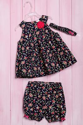 Set: Wandees Dress, Shorts and Headband (56189)