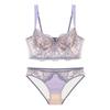 French Lace Fishbone Corset: Sexy Embroidered Camisole with Thin Bra Cups for Women