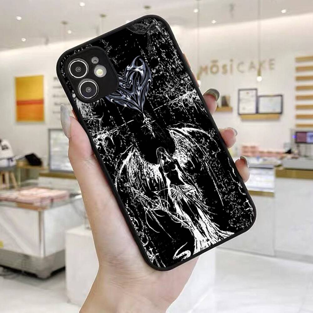 Gothic Coquette Cybersigilism Phone Case For IPhone 16 15 14 X XR XS 7 8 Plus 11 12 13 Pro MAX 13mini Matte Shockproof Case