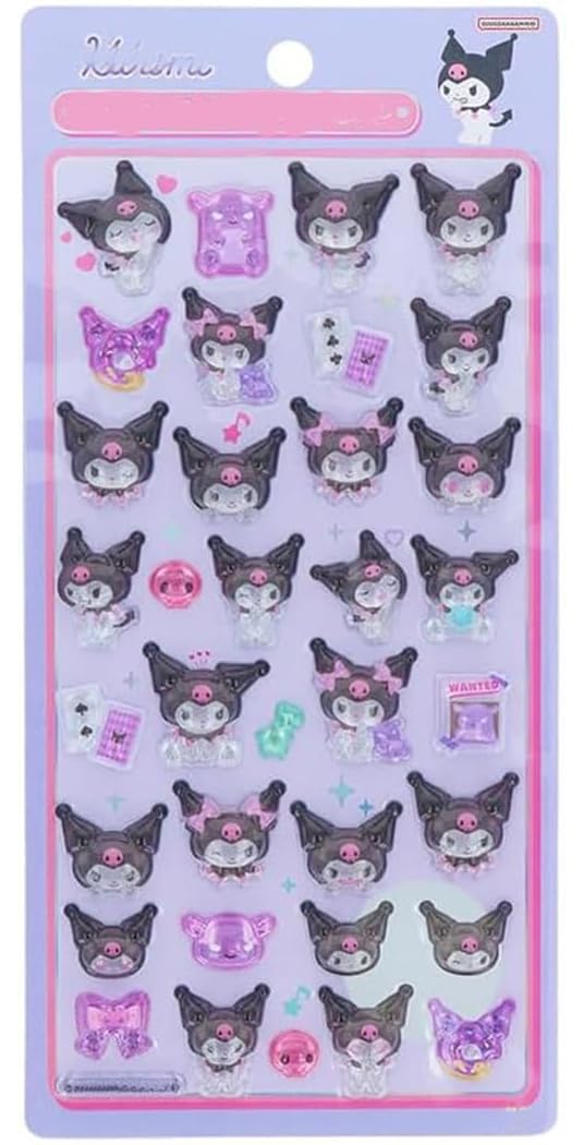 Счастливые Друзья 3D Милая Куроми 3D Наградные Наклейки для Поделок Смартфон Подарки Наклейки, Наклейки, Дети, Планеры, Шлемы, Компьютеры, Чемоданы,