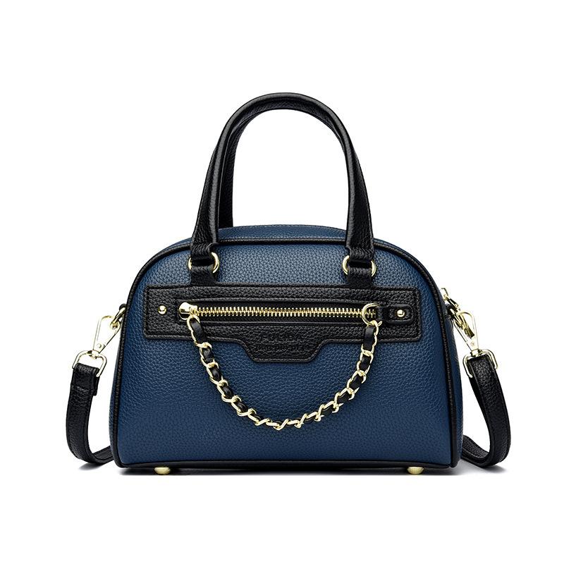 Simple Hand Held Bowling Bag for Women's New Style Niche Bag with One Shoulder Crossbody Pillow Bag