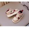 Children's shoes velvet autumn and winter new boys two cotton shoes girls baby high top board shoes children's sports shoes