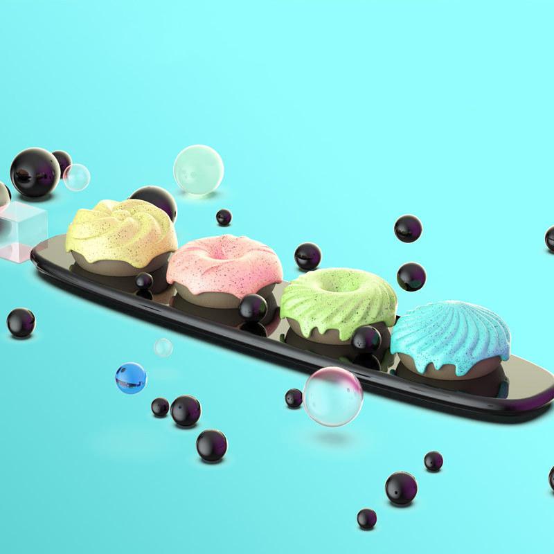 Pet Cage Deodorant Doughnut Shape Long Lasting Aromatic Pet House Deodorization Fragrance for Cat