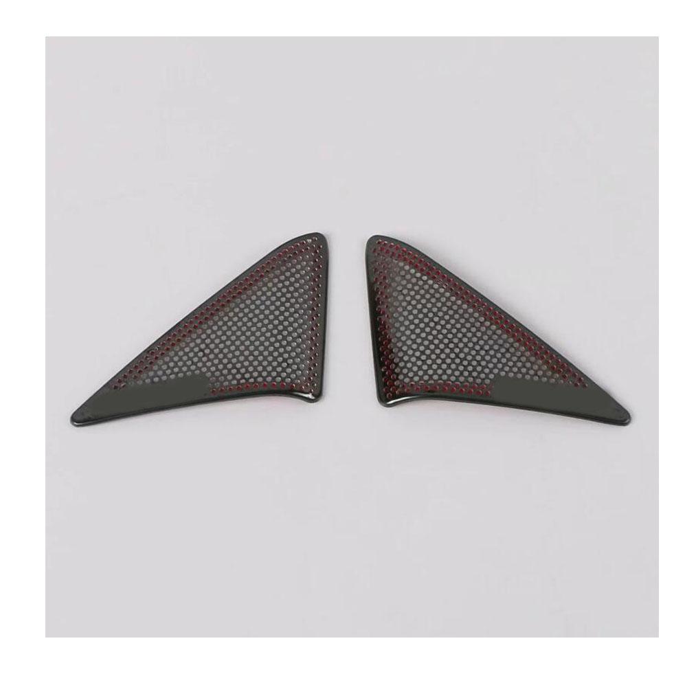 For Mazda 3 Mazda3 Axela M3 Sticker Inner Front Head A Column Frame Triangle Molding Sound Speak Radio Trim