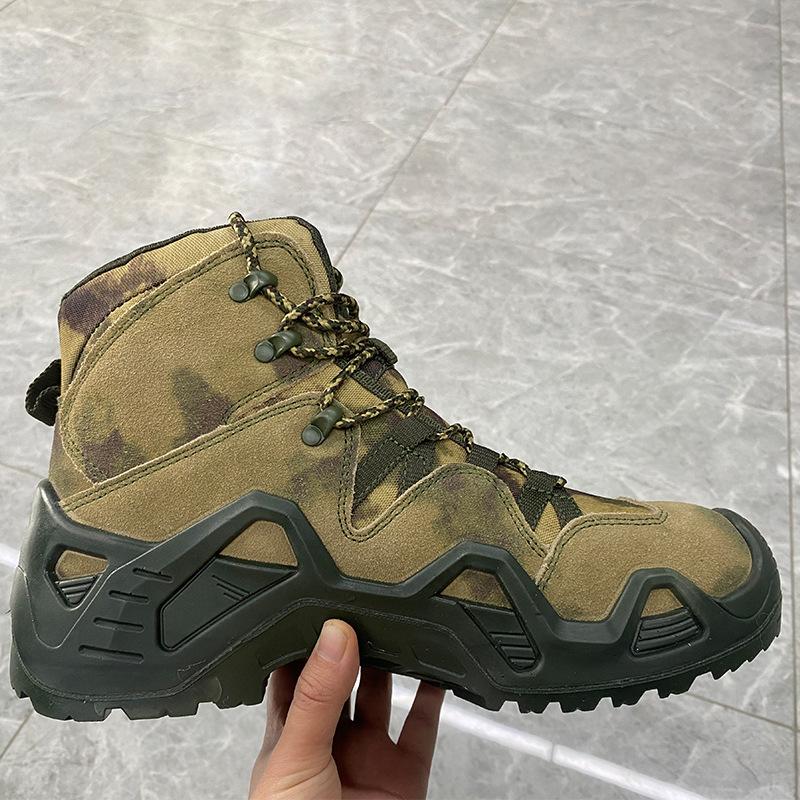 Men's Boots Tactical Shoes Men's Outdoor Shoes Combat Boots Waterproof Shoes Sports Hiking Shoes Winter Cotton