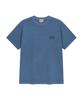 Malittepeulangsowajeobeo Drawing Logo Dyeing Tee Blue