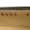 Pristine Salvatore Ferragamo Pumps GanciniMetal Black Leather Women 7 Used