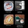 Wireless Electric Food Processor 350ml Glass Container Chopper Garlic Crusher Efficient Meat Vegetables Chopping Tool