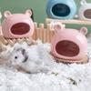 Creative Hamster Ceramic Nest Ceramics Hut Ceramics Hamster House Hamster Cave Landscape Product