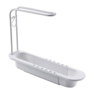 Scaffale di scarico per lavello Accessori da cucina per scolapiatti telescopico staccabile a doppio strato per la casa