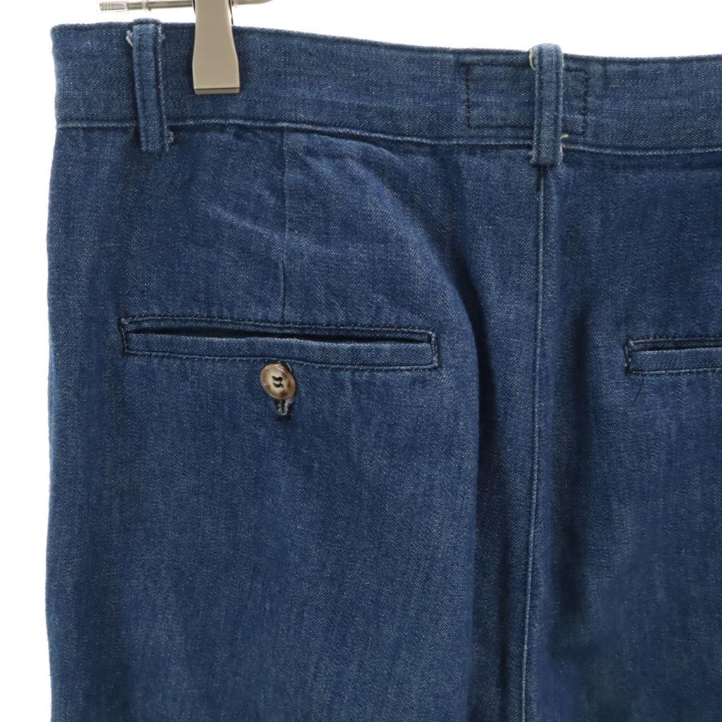 Kingsmood 80s USA Made Vintage 42 Talon Denim Pants W30 Wash Blue Jeans Men's Used