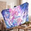 Warm Flannel BlanketHonkai Star Rail Soft Cozy Throw Blanket for Bedroom Couch