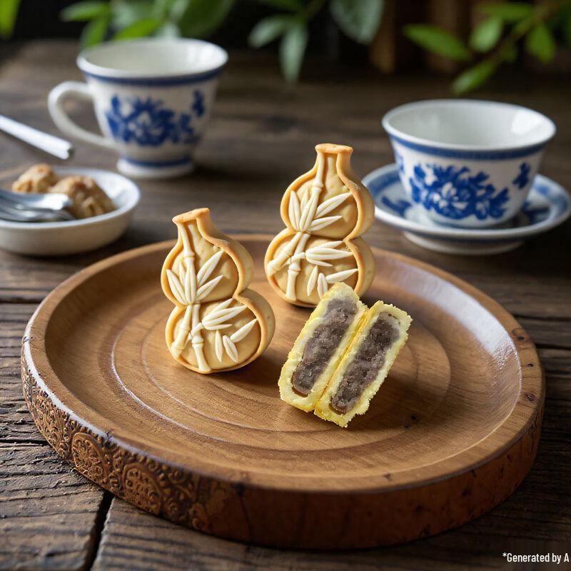 

Gourd Almond Cake Silicone Mold (2-Pack)