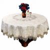 Round Table Tablecloth European Lace Fabric Artist Household Large Round Table Tablecloth Hotel Restaurant Table Cloth