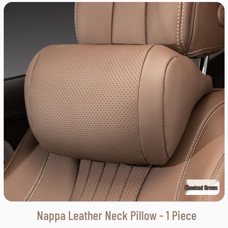 Car Headrest and Lumbar Support Pillow Set