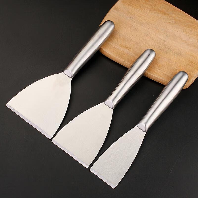 Integrated Stainless Steel Frying Spatula