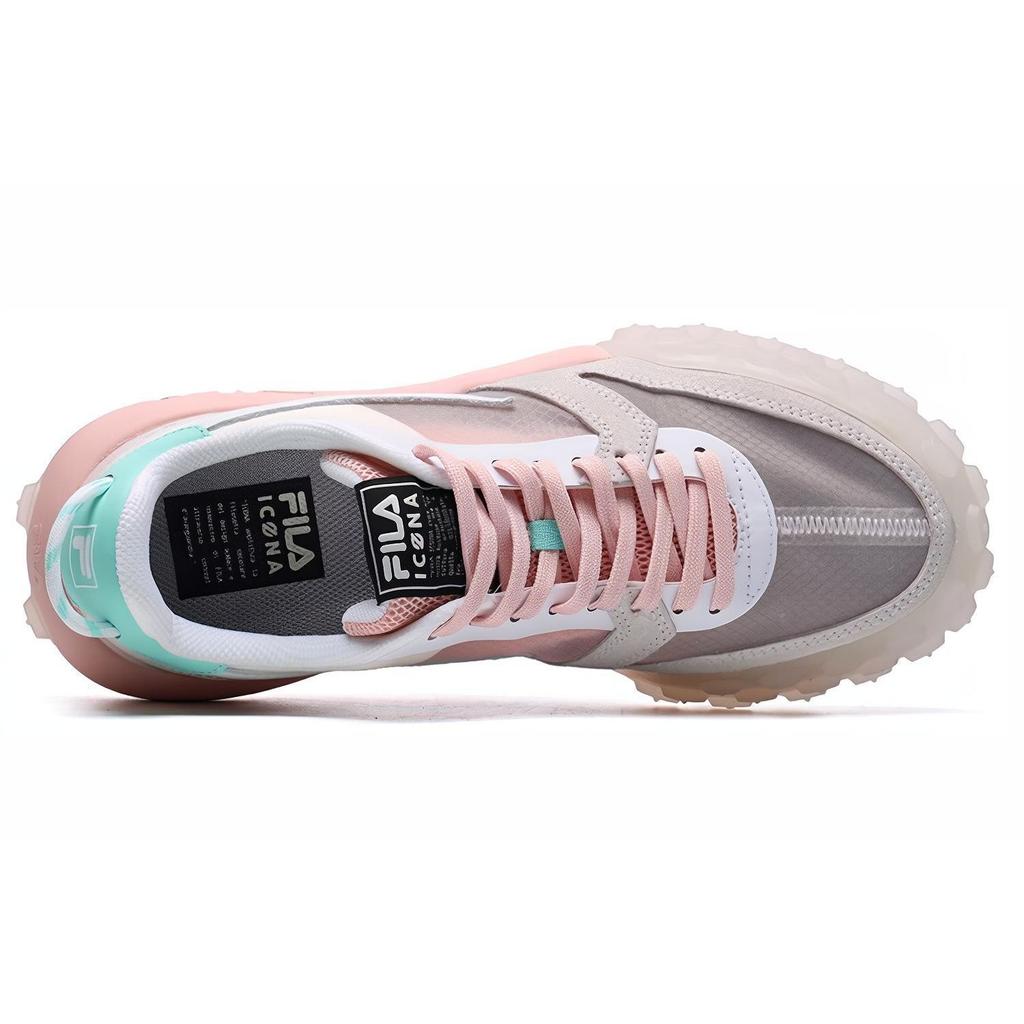 Fila Gara Low Shell Pink White (Womens) Women Sneakers 71B-Salmon F12W124140FPW