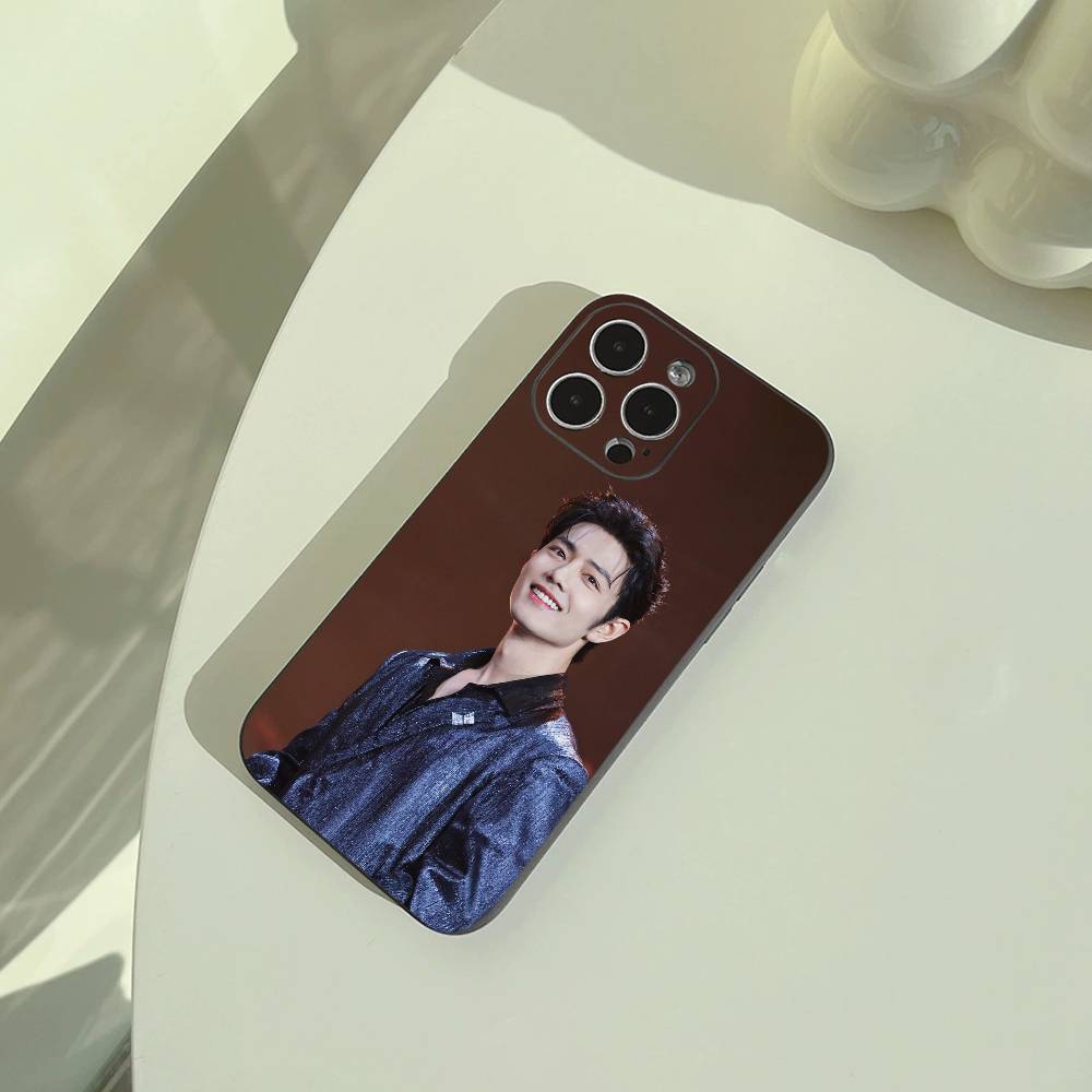 

S-X-Sean -Xiao Phone Case For iPhone 17,16,15,14,13,12,11 Pro Max,16Plus,XS Lightweight and practical Soft Black Cover iPhone14
