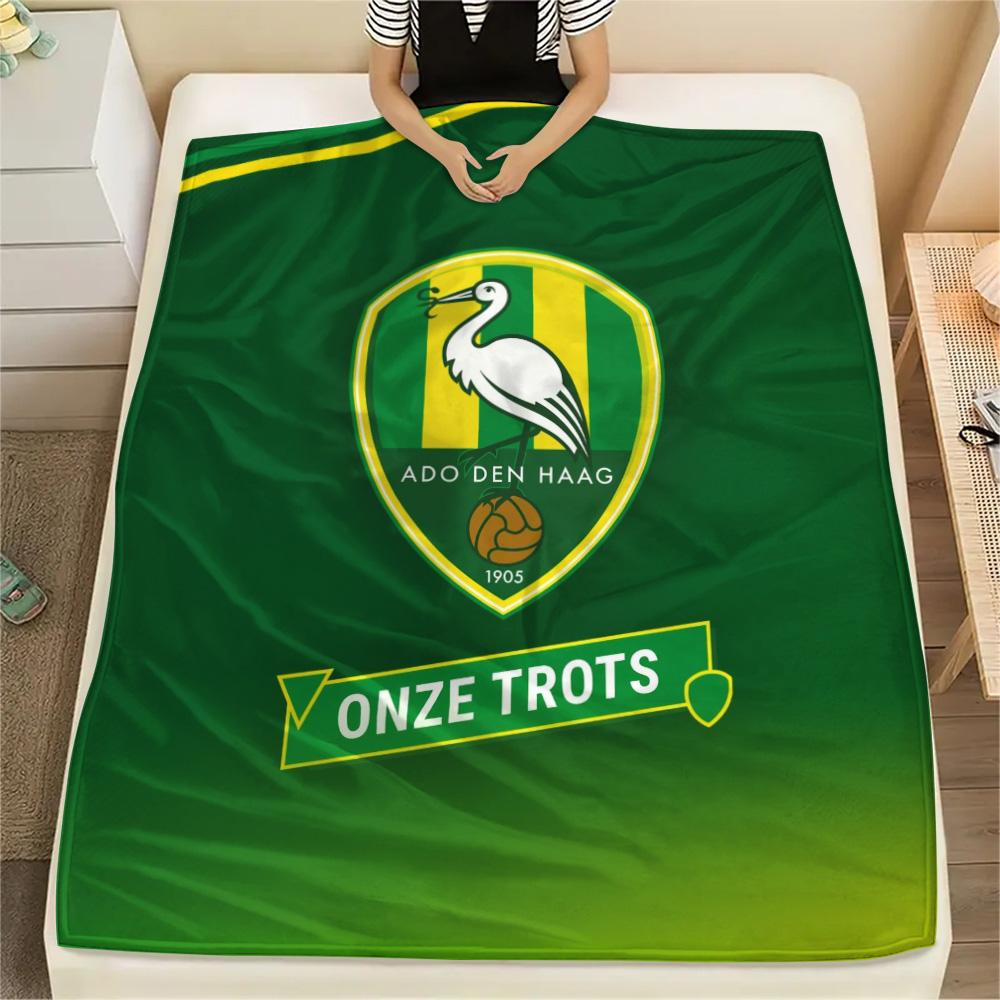 Coperta in Flanella con Stampa The Hague Football Club, Alta qualità Confortevole per Tutte le Stagioni, Arredamento per la Casa, Calore e Comfort