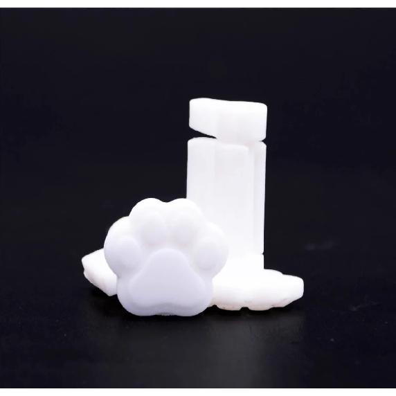 Cute Bear Paw Universal Chastity Cage Lock Cylinder Can Pass Security Non-disposable Lock Key Accessories Keyless Open Sex Toys