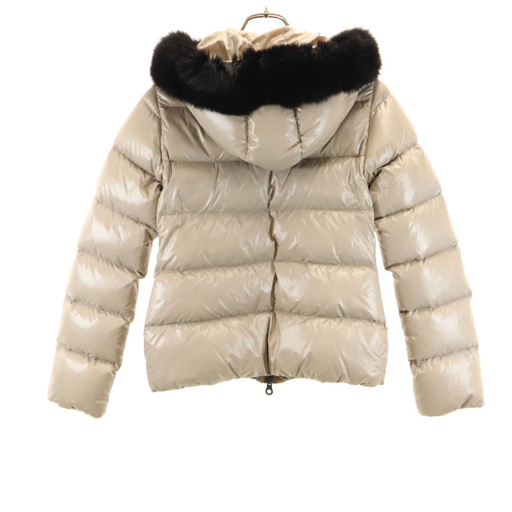 DUVETICA Made In Bulgaria Adara Down Jacket 38 Beige Adhara Women Used